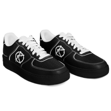 Load image into Gallery viewer, Low-Top (Leather Sneakers) Black/White