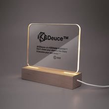 Load image into Gallery viewer, Rectangle (Acrylic Plaque with Stands)