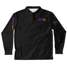 Load image into Gallery viewer, RRichEx (LongSleeve Polo Shirt) Black