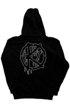 Load image into Gallery viewer, iKGDeuce™ x 17Jeans® HATE (Hoodie) Black