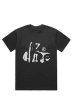 Load image into Gallery viewer, iKGDeuce™ x 17Jeans® HATE (T-Shirt) Black