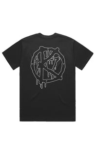 iKGDeuce™ x 17Jeans® HATE (T-Shirt) Black