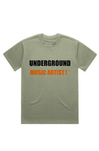Load image into Gallery viewer, UNDERGROUND MUSIC ARTIST ! * (T-Shirt) Pistachio
