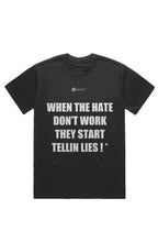Load image into Gallery viewer, WHEN THE HATE (T-Shirt) Black