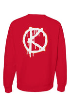Load image into Gallery viewer, < K R E A T I V E ! * (Crewneck Sweatshirt) Red