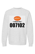 Load image into Gallery viewer, < K R E A T I V E ! * (Crewneck Sweatshirt) Grey H