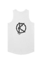 Load image into Gallery viewer, Midnight Kat (Tank Top) White
