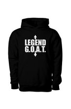 Load image into Gallery viewer, Legend/G.O.A.T. (Hoodie) Black