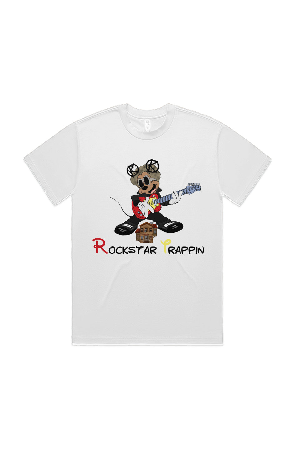 Rockstar Trappin (T-Shirt) White