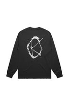Load image into Gallery viewer, Mirror DIY Metal (LongSleeve Shirt) Black