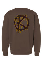 Load image into Gallery viewer, THE COME UPS (Crewneck Sweatshirt) Brown
