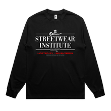 Load image into Gallery viewer, STREETWEAR INSTITUTE (LongSleeve Shirt) Black
