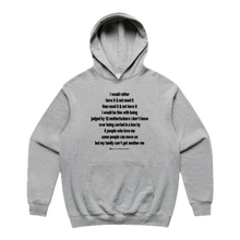 Load image into Gallery viewer, i would rather (Hoodie)