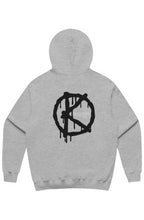 Load image into Gallery viewer, Black BoxLogo (Hoodie) Athletic Heather