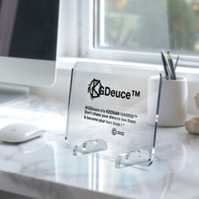 Load image into Gallery viewer, Rectangle (Acrylic Plaque with Stands)