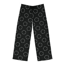Load image into Gallery viewer, Circle Monogram (Pajama Pants) Black/White