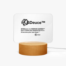 Load image into Gallery viewer, Rectangle (Acrylic Plaque with Stands)