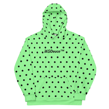 Load image into Gallery viewer, Polka Dotted (Hoodie) Mint Green