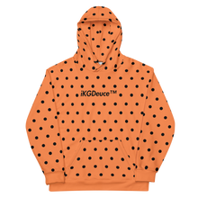 Load image into Gallery viewer, Polka Dotted (Hoodie) Orange