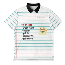 Load image into Gallery viewer, TO DO LIST/REMINDER (Polo Shirt) Notebook Paper