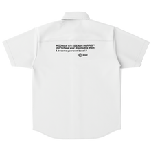 Load image into Gallery viewer, "HOOD FASHION" (Button-Up Shirt) White