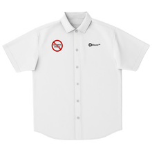 Load image into Gallery viewer, "HOOD FASHION" (Button-Up Shirt) White