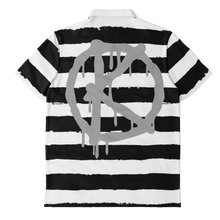 Load image into Gallery viewer, Stripe (Polo Shirt) Black/White