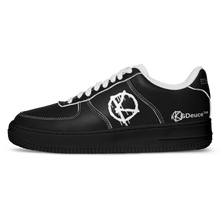 Load image into Gallery viewer, Low-Top (Leather Sneakers) Black/White