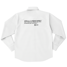 Load image into Gallery viewer, "HOOD FASHION" (LongSleeve Button-Up Shirt) White