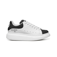 Load image into Gallery viewer, Low-Top (Oversized Leather Sneakers) Black/White