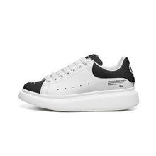 Load image into Gallery viewer, Low-Top (Oversized Leather Sneakers) Black/White