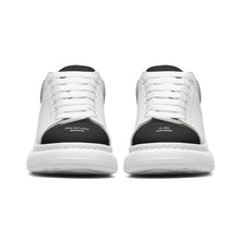 Load image into Gallery viewer, Low-Top (Oversized Leather Sneakers) Black/White