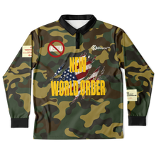 Load image into Gallery viewer, NEW WORLD ORDER (Long Sleeve Polo Shirt) Camo