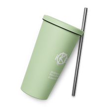 Load image into Gallery viewer, 20oz Insulated (Tumbler) With Straw