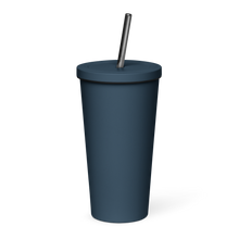 Load image into Gallery viewer, 20oz Insulated (Tumbler) With Straw