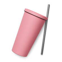 Load image into Gallery viewer, 20oz Insulated (Tumbler) With Straw