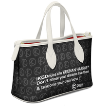 Load image into Gallery viewer, Off The Grid (Leather Tote Bag) Black