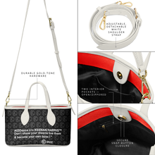 Load image into Gallery viewer, Off The Grid (Leather Tote Bag) Black