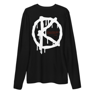 iKGDeuce™ x (s3v3n)t33n®️ x AUNTWRLDWIDE "GEEK" (LongSleeve Shirt) Black
