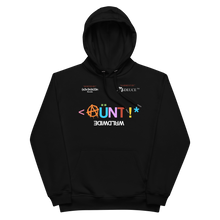 Load image into Gallery viewer, iKGDeuce™ x (s3v3n)t33n®️ x AUNTWRLDWIDE "GEEK" (Hoodie) Black