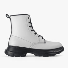 Load image into Gallery viewer, Abstract Chunky Boots (White)