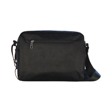 Load image into Gallery viewer, Logo In Name (Crossbody Mini-Messenger Nylon Bag) Black