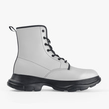 Load image into Gallery viewer, Abstract Chunky Boots (White)