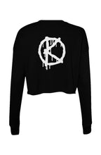 Load image into Gallery viewer, Women's Logo In Name (Crop Top - Crewneck Sweatshi
