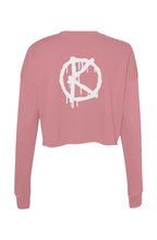 Load image into Gallery viewer, Women's Logo In Name (Crop Top - Crewneck Sweatshi