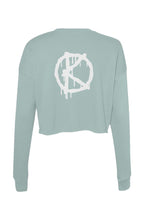 Load image into Gallery viewer, Women's Logo In Name (Crop Top - Crewneck Sweatshi