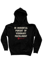 Load image into Gallery viewer, IN IMMORTAL PURSUIT (Hoodie) Black