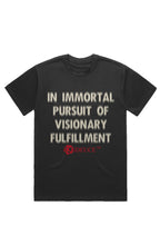 Load image into Gallery viewer, IN IMMORTAL PURSUIT (T-Shirt) Black
