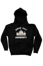 Load image into Gallery viewer, DROP OUT UNIVERSITY (Hoodie) Black