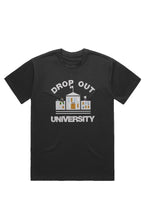 Load image into Gallery viewer, DROP OUT UNIVERSITY (T-Shirt) Black